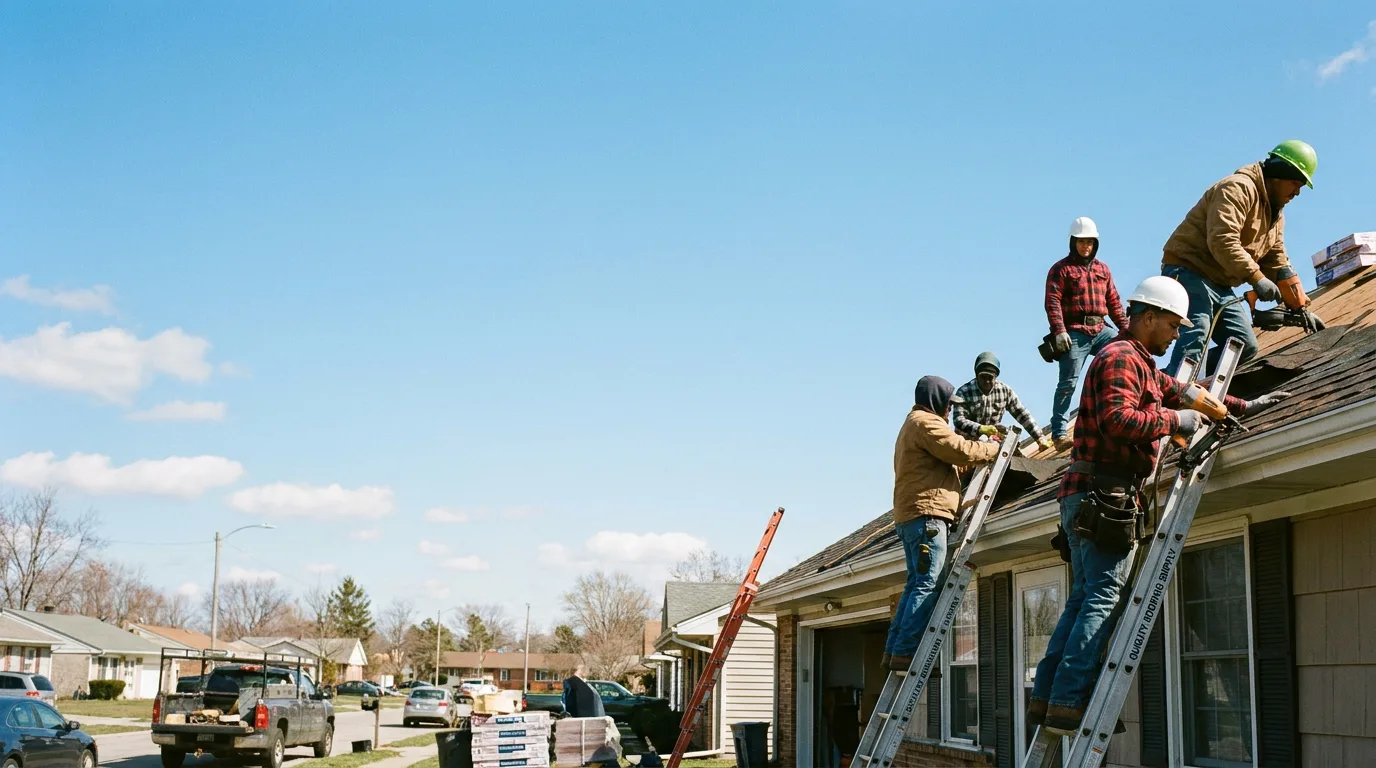 Roofing in Dearborn Heights, MI near me
